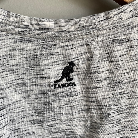 Kangol Men's Short Sleeve Salt + Pepper Casual‎ T-shirt Size Medium - Picture 5 of 11
